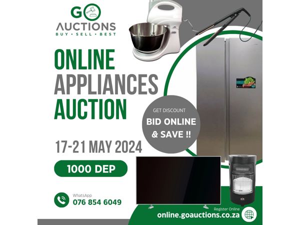 Online Appliance, Hardware & Furniture Auction 17